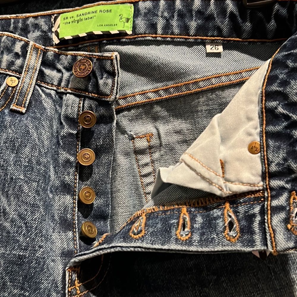 Sandrine Rose 80’s Wash Jeans Size 26 -9 - Picture 5 of 5
